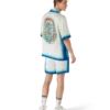 Chemise en soie à manches courtes Casa Way Skate Chemise en soie à manches courtes Casa Way Skate