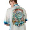 Chemise en soie à manches courtes Casa Way Skate Chemise en soie à manches courtes Casa Way Skate