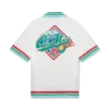 Chemise en soie à manches courtes Casa Way World Series Chemise en soie à manches courtes Casa Way World Series