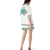 Chemise en soie à manches courtes Casa Way World Series Chemise en soie à manches courtes Casa Way World Series