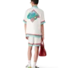Chemise en soie à manches courtes Casa Way World Series Chemise en soie à manches courtes Casa Way World Series