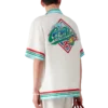 Chemise en soie à manches courtes Casa Way World Series Chemise en soie à manches courtes Casa Way World Series