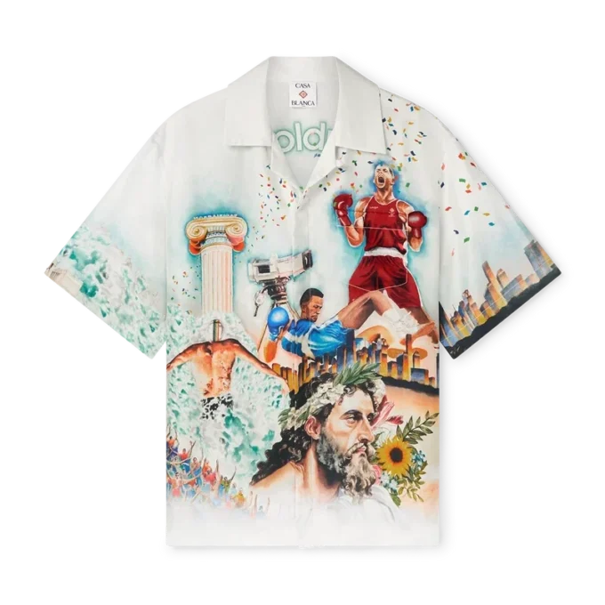 Chemise en soie à manches courtes Celebration Du Sport Shorts Chemise en soie à manches courtes Celebration Du Sport Shorts
