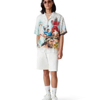 Chemise en soie à manches courtes Celebration Du Sport Shorts