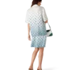 Chemise en soie à manches courtes et monogramme dégradé Chemise en soie à manches courtes et monogramme dégradé