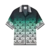 Chemise en soie à manches courtes Gradient Monogram Shorts Chemise en soie à manches courtes Gradient Monogram Shorts
