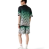 Chemise en soie à manches courtes Gradient Monogram Shorts Chemise en soie à manches courtes Gradient Monogram Shorts