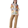 Chemise en soie à manches courtes La Tornade De Rose Short Sleeve Chemise en soie à manches courtes La Tornade De Rose Short Sleeve