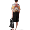 Chemise en soie à manches courtes La Tornade De Rose Short Sleeve Chemise en soie à manches courtes La Tornade De Rose Short Sleeve