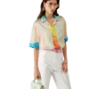 Chemise en soie à manches courtes Lucid Dreams Chemise en soie à manches courtes Lucid Dreams