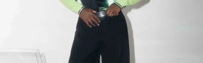 Chaussettes carrées avec logo Acid Lime Chaussettes carrées avec logo Acid Lime