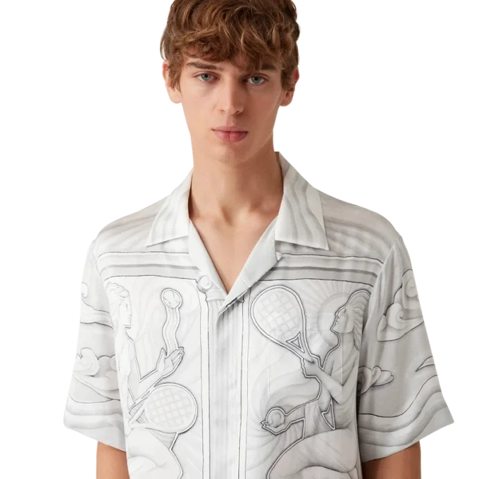 Chemise en soie à manches courtes Sacred Stone Shorts
