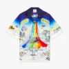 Chemise en soie à manches courtes Solid Grooves Chemise en soie à manches courtes Solid Grooves