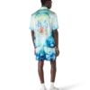 Chemise en soie à manches courtes Surf Lotus Shorts Chemise en soie à manches courtes Surf Lotus Shorts