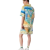 Chemise en soie à manches courtes Surreal Pool Shorts Chemise en soie à manches courtes Surreal Pool Shorts
