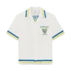 Chemise en soie à manches courtes Tennis Club Chemise en soie à manches courtes Tennis Club