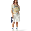 Chemise en soie à manches courtes « The Road to Knowledge » Chemise en soie à manches courtes « The Road to Knowledge »
