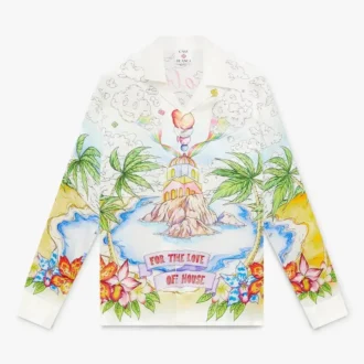 Chemise en soie à manches longues Better Days