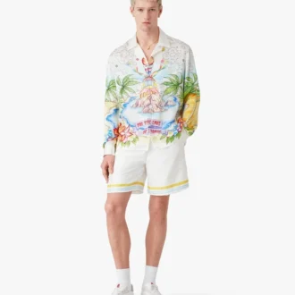 Chemise en soie à manches longues Better Days