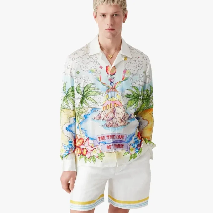 Chemise en soie à manches longues Better Days Chemise en soie à manches longues Better Days