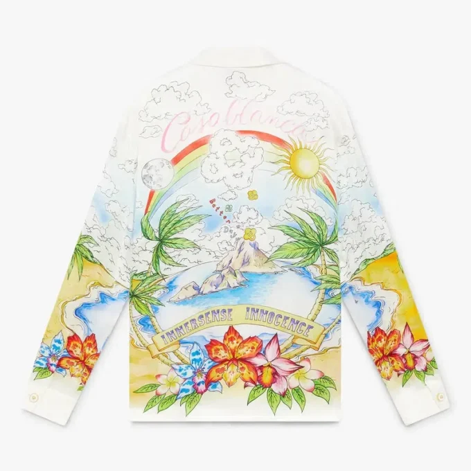 Chemise en soie à manches longues Better Days Chemise en soie à manches longues Better Days