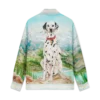 Chemise en soie à manches longues Dalmatian a La Montagne Chemise en soie à manches longues Dalmatian a La Montagne