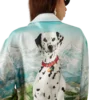 Chemise en soie à manches longues Dalmatian a La Montagne Chemise en soie à manches longues Dalmatian a La Montagne