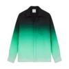 Chemise en soie à manches longues en jacquard Gradient Ping Pong Chemise en soie à manches longues en jacquard Gradient Ping Pong