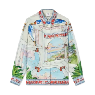 Chemise en soie à manches longues Le Passage
