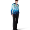 Chemise en soie à manches longues Lost Atlantis