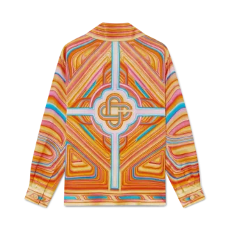 Chemise en soie à manches longues Low Rider