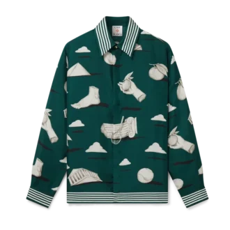 Chemise en soie à manches longues Metaphysical