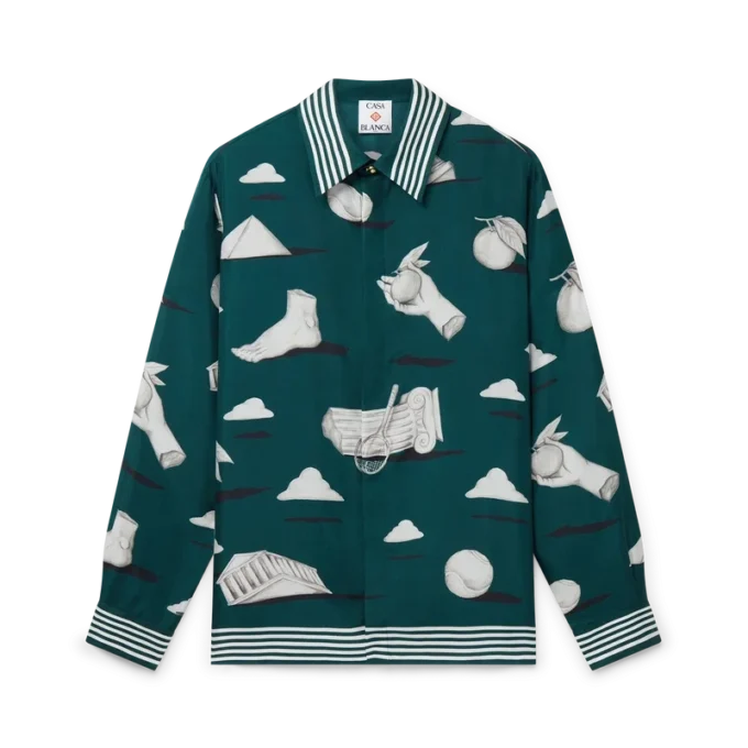 Chemise en soie Metaphysical