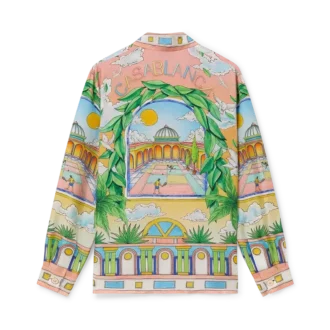 Chemise en soie Paysage Ideal