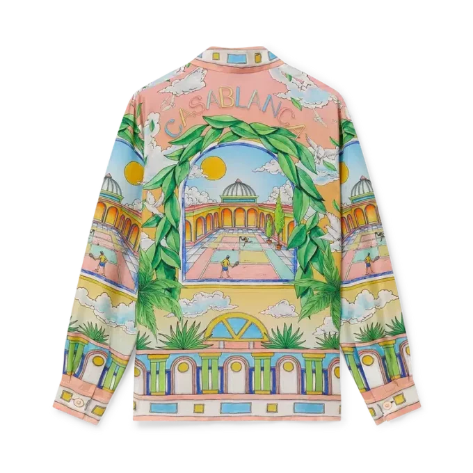 Chemise en soie Paysage Ideal Chemise en soie Paysage Ideal