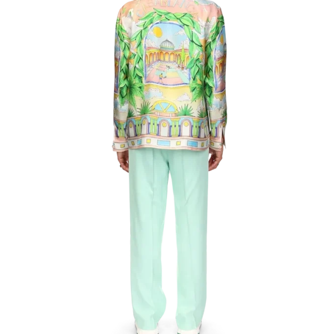 Chemise en soie Paysage Ideal Chemise en soie Paysage Ideal