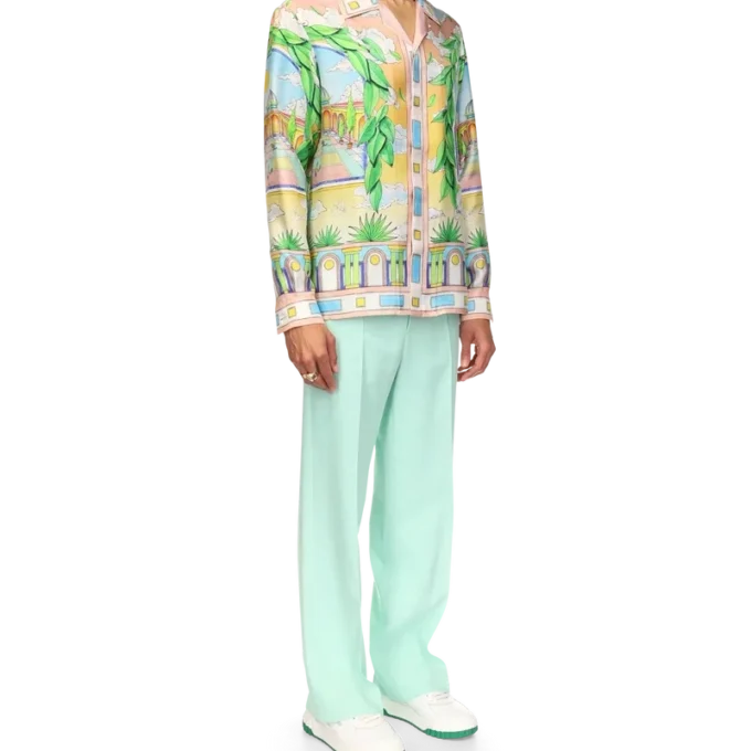Chemise en soie Paysage Ideal Chemise en soie Paysage Ideal