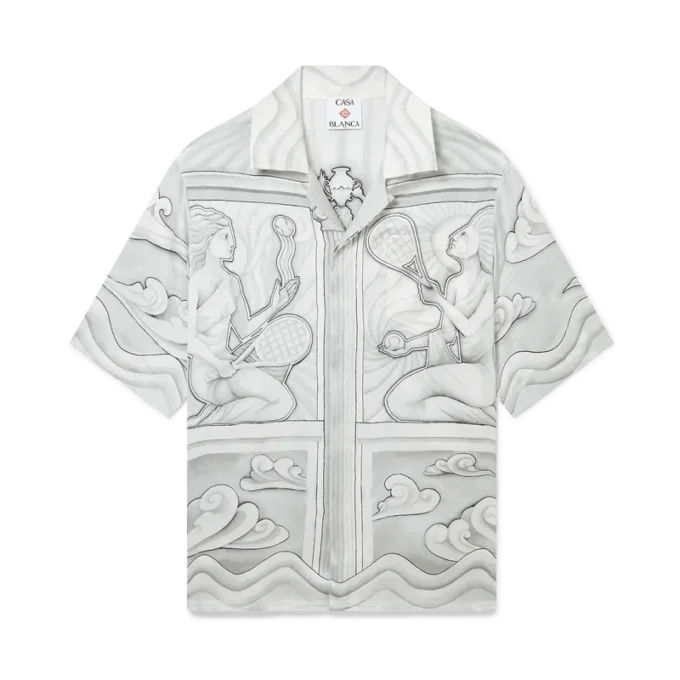 Chemise en soie « Sacred Stone »