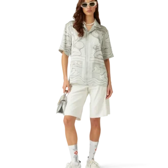 Chemise en soie « Sacred Stone »