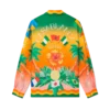 Chemise en soie Tennis Club En Fleur Chemise en soie Tennis Club En Fleur
