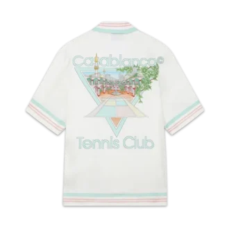 Chemise en soie Tennis Club Icon