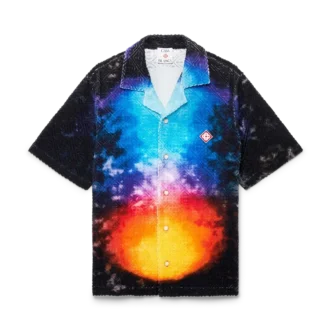 Chemise en tissu éponge dégradé