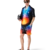 Chemise en tissu éponge dégradé Chemise en tissu éponge dégradé