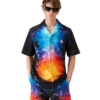 Chemise en tissu éponge dégradé Chemise en tissu éponge dégradé