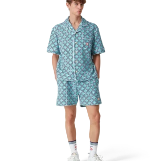 Chemise en tissu éponge Monogram