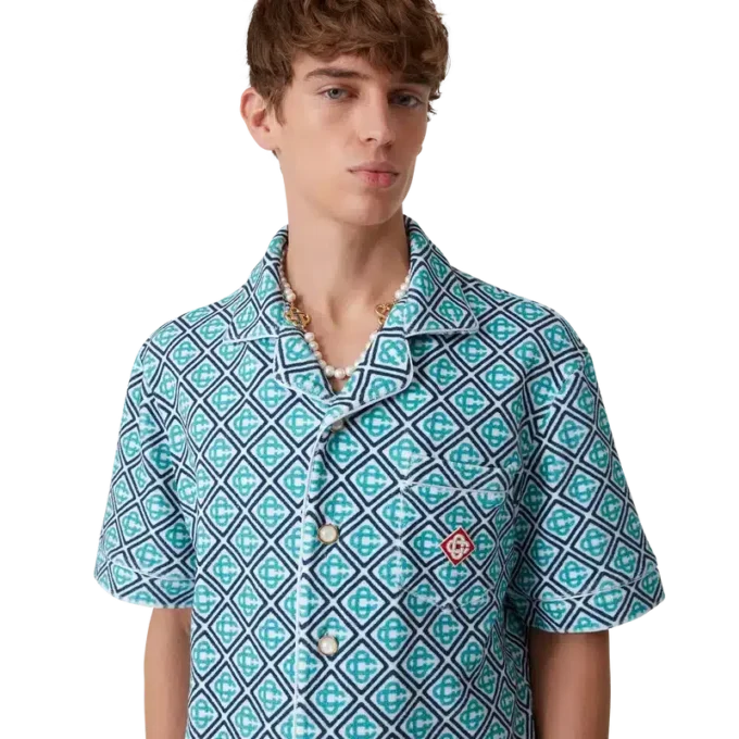 Chemise en tissu éponge Monogram Chemise en tissu éponge Monogram