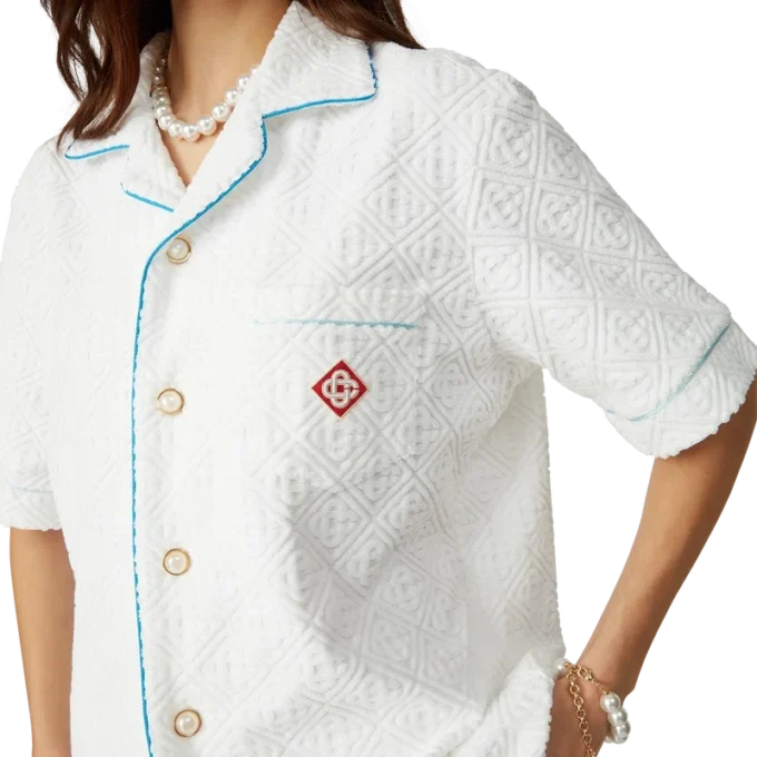 Chemise en tissu éponge Monogram Chemise en tissu éponge Monogram