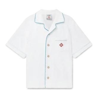 Chemise en tissu éponge à rayures Tennis