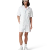 Chemise en tissu éponge à rayures Tennis Chemise en tissu éponge à rayures Tennis