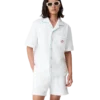 Chemise en tissu éponge à rayures Tennis Chemise en tissu éponge à rayures Tennis